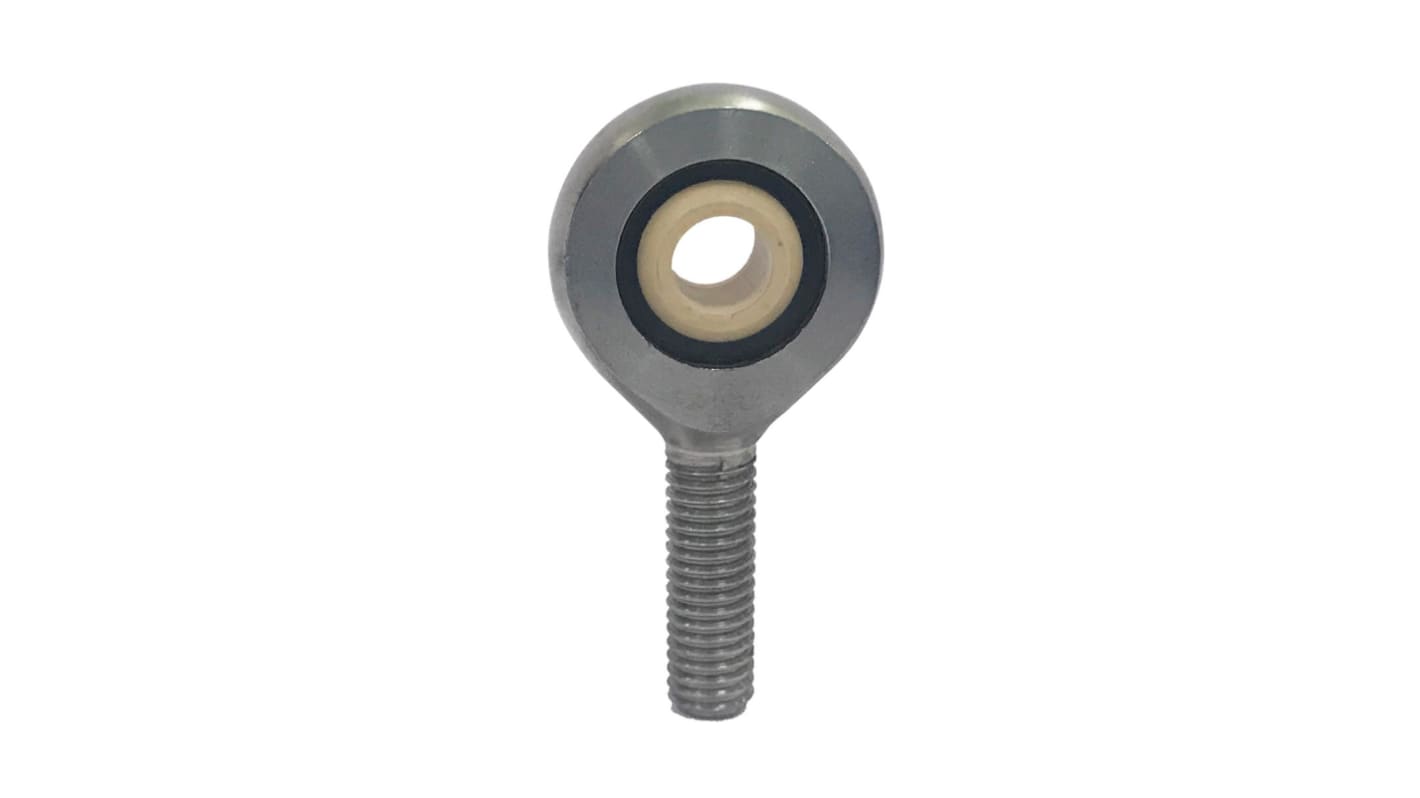 Igus M12 x 1.75 Male Igumid G Rod End, 12mm Bore, 72mm Long, Metric Thread Standard, Male Connection Gender