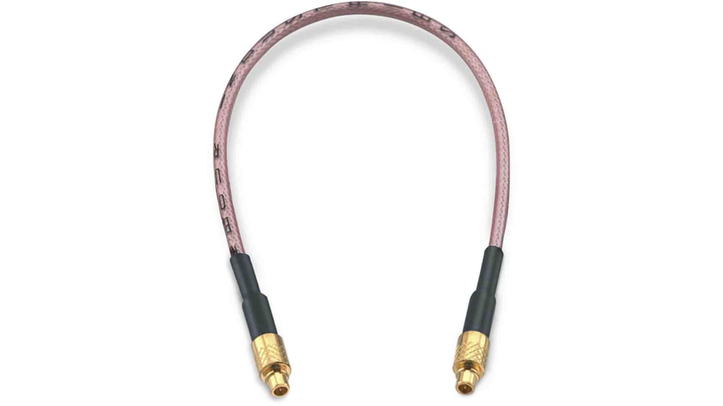 Cable coaxial RG178 Wurth Elektronik, 50 Ω, con. A: MMCX, Macho, con. B: MMCX, Macho, long. 152.4mm