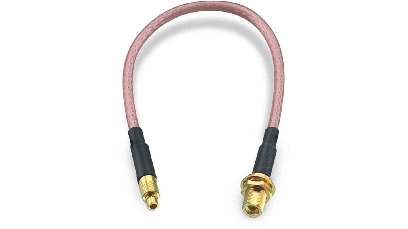 Wurth Elektronik Male MMCX to Female MMCX, 152.4mm, RG316 Coaxial, Terminated50 Ω