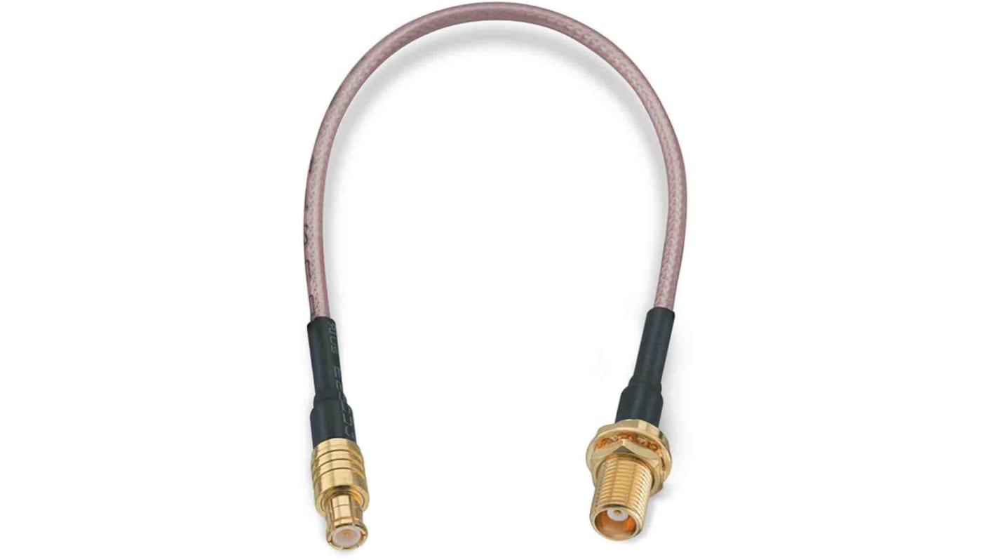 同軸映像ケーブル100m  BNCコネクタ両端付　リール付 65506506215304 | Wurth Elektronik RG178 同軸ケーブル 50 Ω