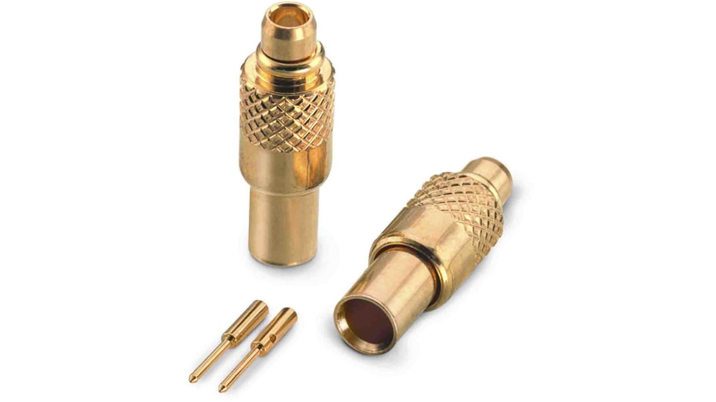 Connettore coassiale Ad angolo diritto Wurth Elektronik, Maschio, 50Ω, Montaggio su cavo