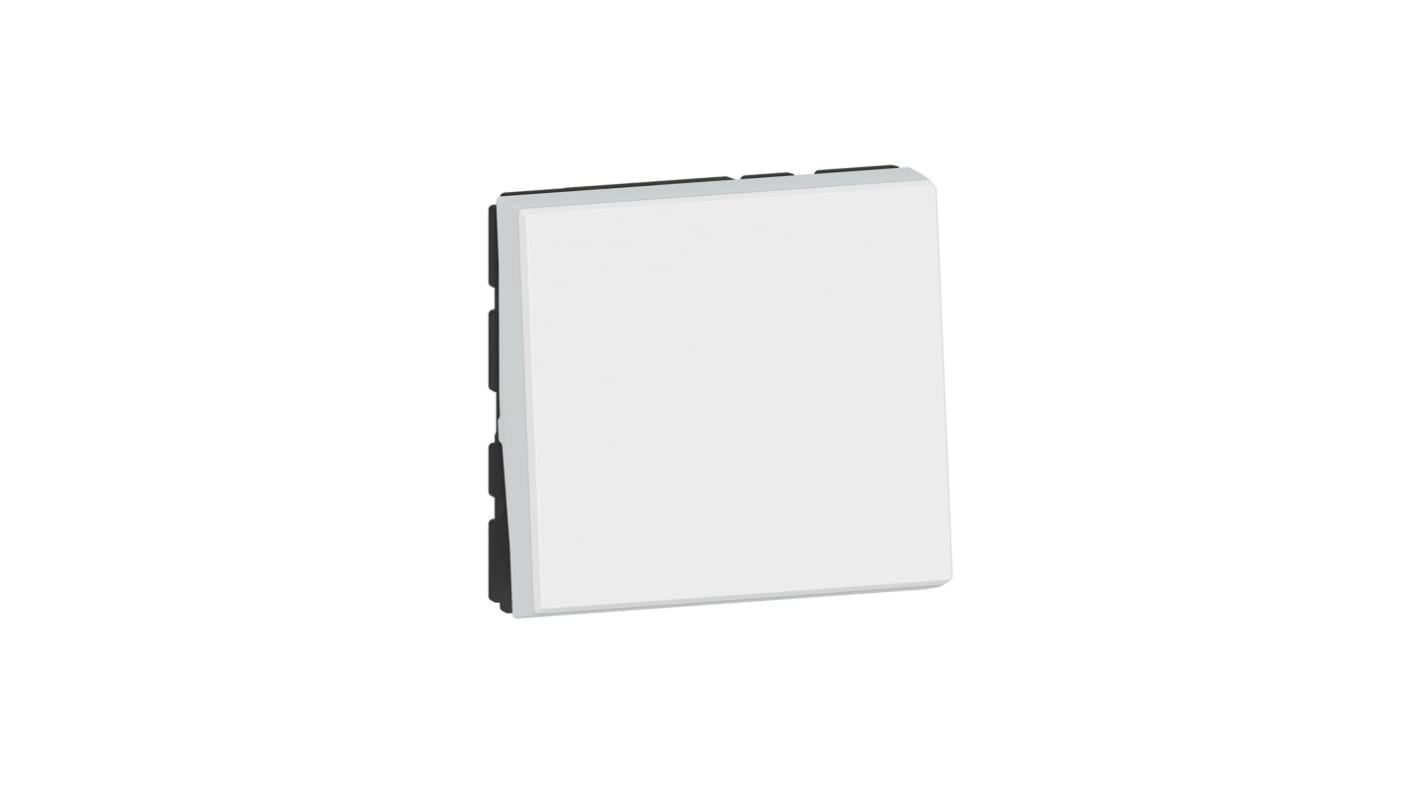 Legrand White Rocker Switch Grid Module 10A, Mosaic Series