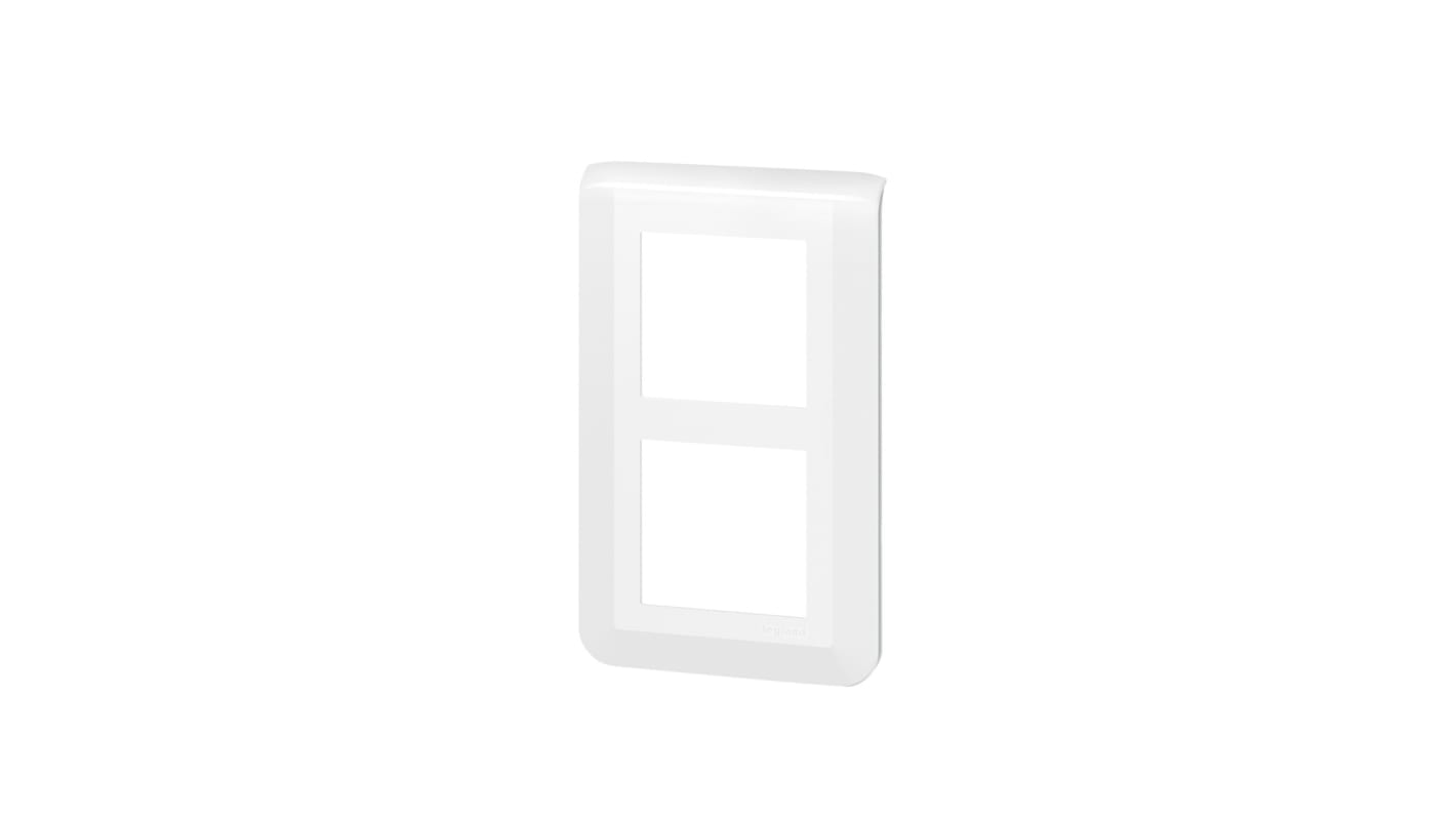 Legrand White 2 Gang Light Switch Cover