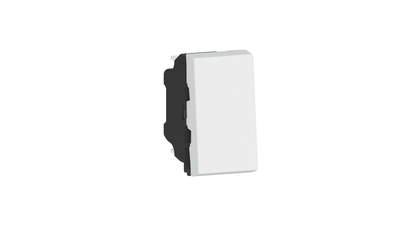 Legrand 2 Way White Rocker Switch Grid Module 6A, Mosaic Series