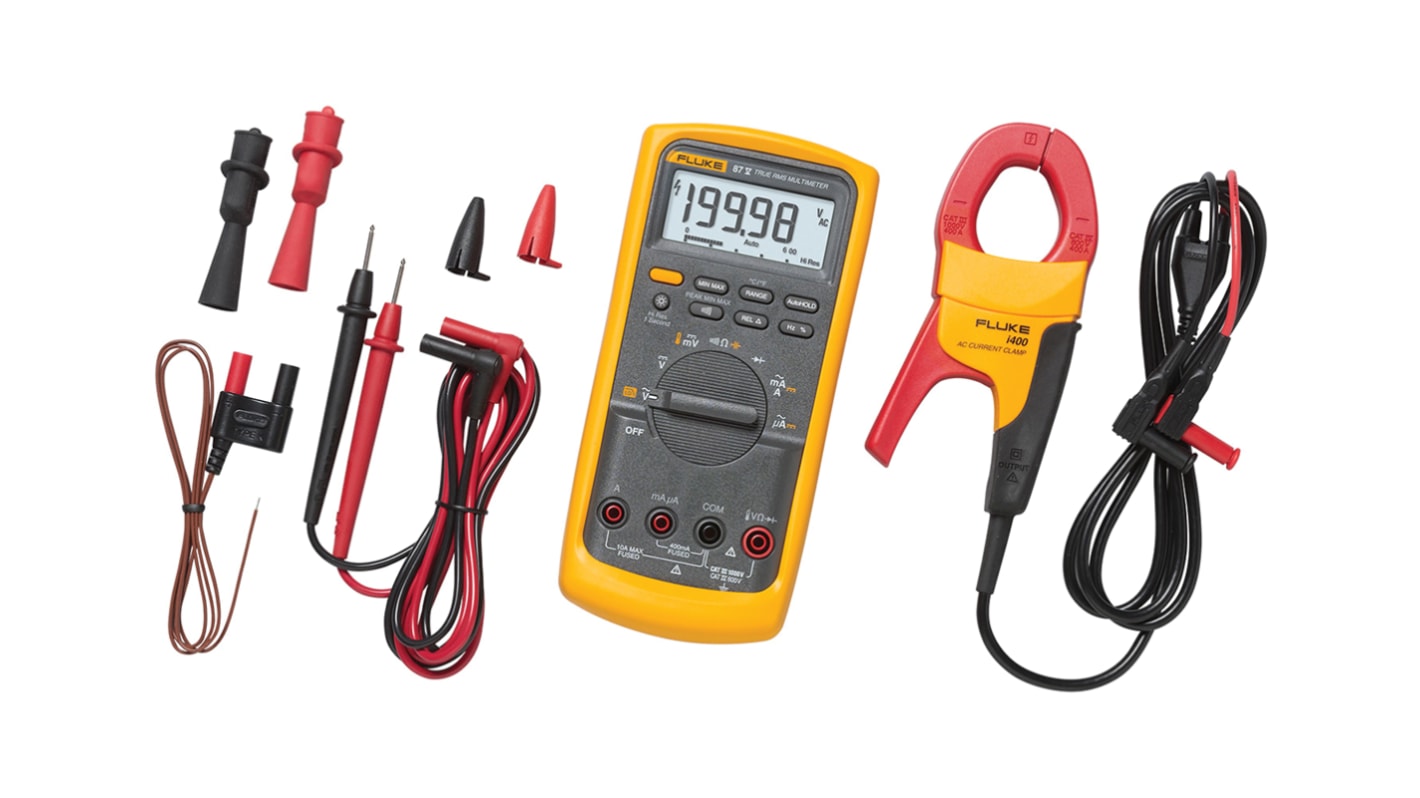 Fluke 87V + i400 IMSK Multimeter Industrie, ISO-kalibriert