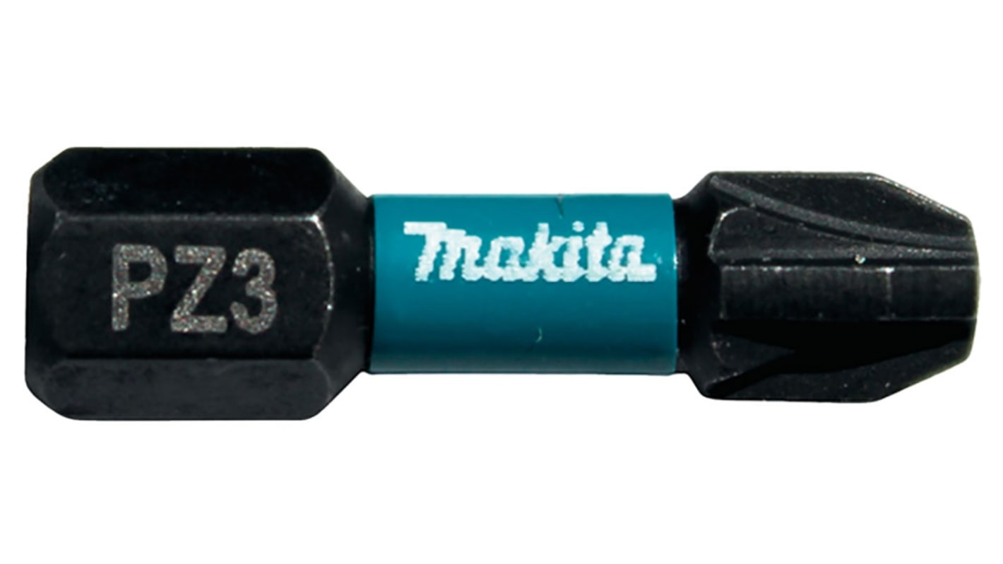 Makita Hexagon Screwdriver Bit, PZ3 Tip, 25 mm Overall