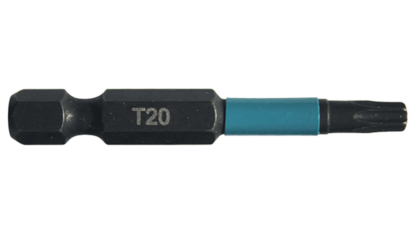 Makita Hexagon Screwdriver Bit, T20 Tip, 50 mm Overall