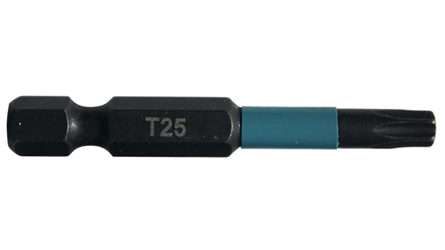 Makita Hexagon Screwdriver Bit, T25 Tip, 50 mm Overall