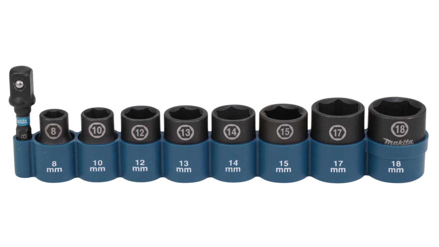 Bussola a impatto Makita 3/8poll, attacco Quadrato 3/8 in