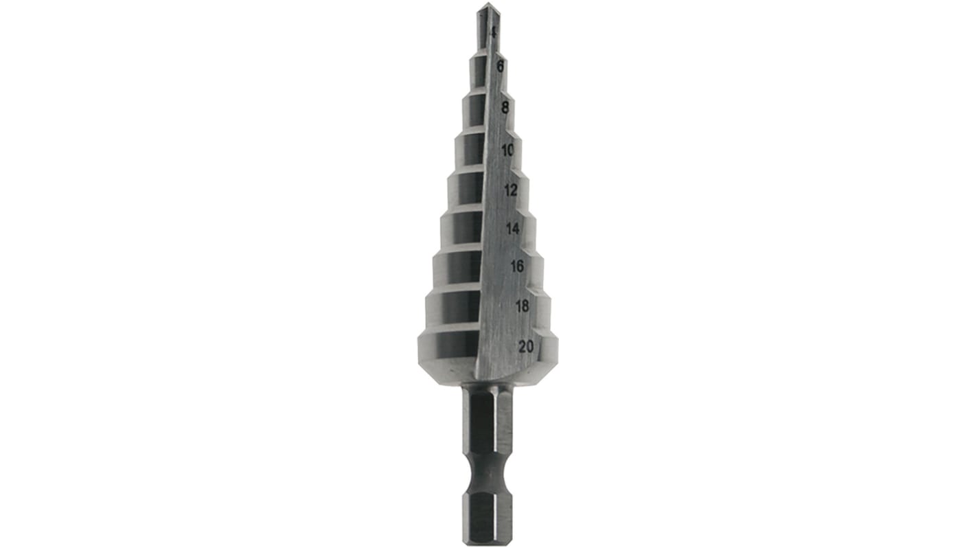 Makita HSS Step Drill Bit 4mm x 12mm
