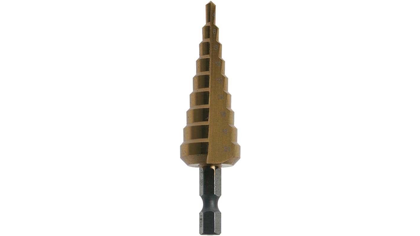 Makita HSS Step Drill Bit 4mm x 12mm