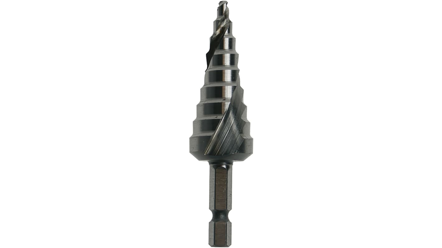 Stupňový vrták 6.3 → 20.5mm max. tloušťka vrtáku 20.5mm Makita