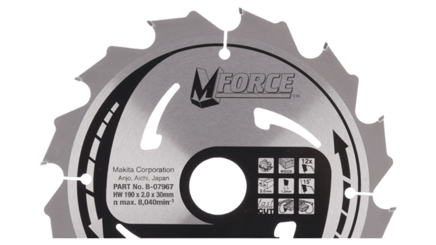 B 07967 Makita Wood Circular Saw Blade Pack of 1 RS