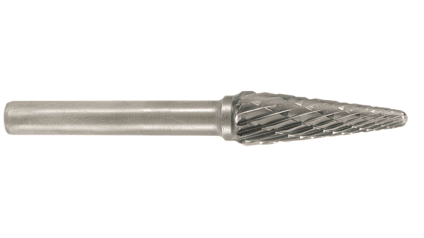 RS PRO Cone Burr, 10.0mm Capacity, Tungsten Carbide Blade