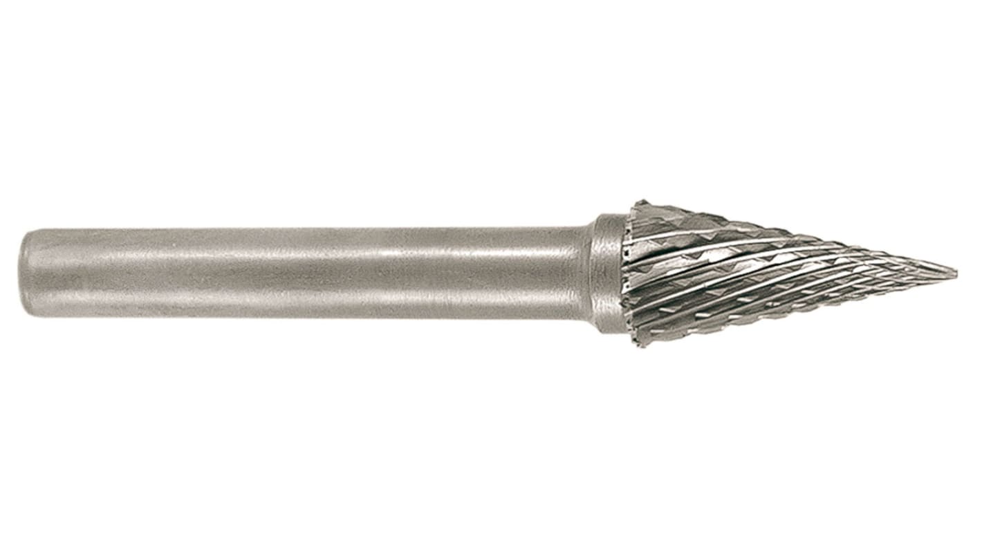 RS PRO Cone Burr, 12mm Capacity, Tungsten Carbide Blade