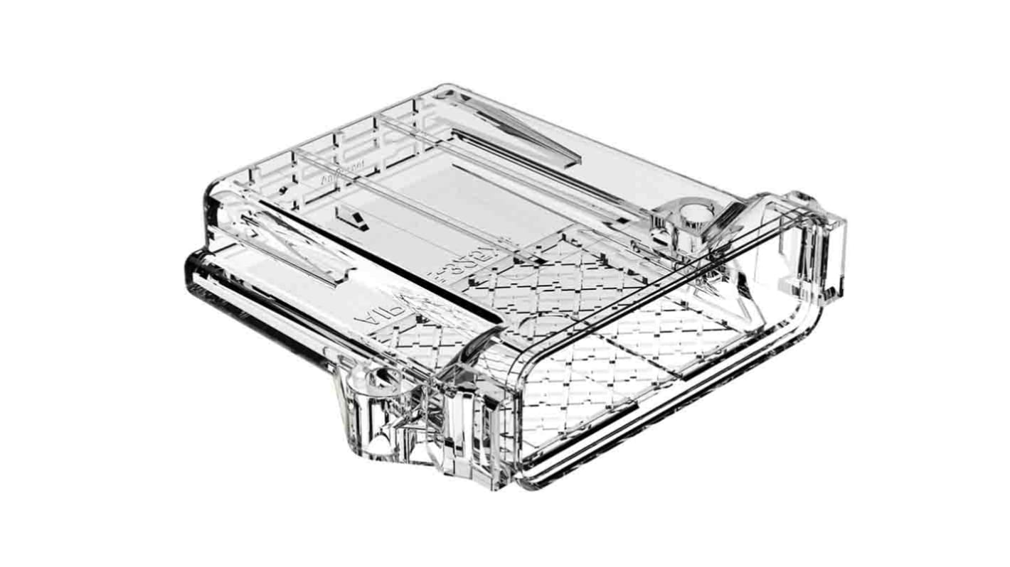 Amphenol Industrial AIPXE Polycarbonate PCB Enclosure, 118.8 x 114 x 34.75mm