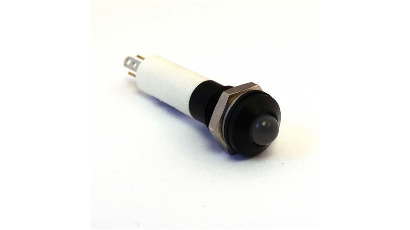 Indicatore da pannello CML Innovative Technologies  a LED, 24V cc, IP67, Sporgente, foro da 8mm