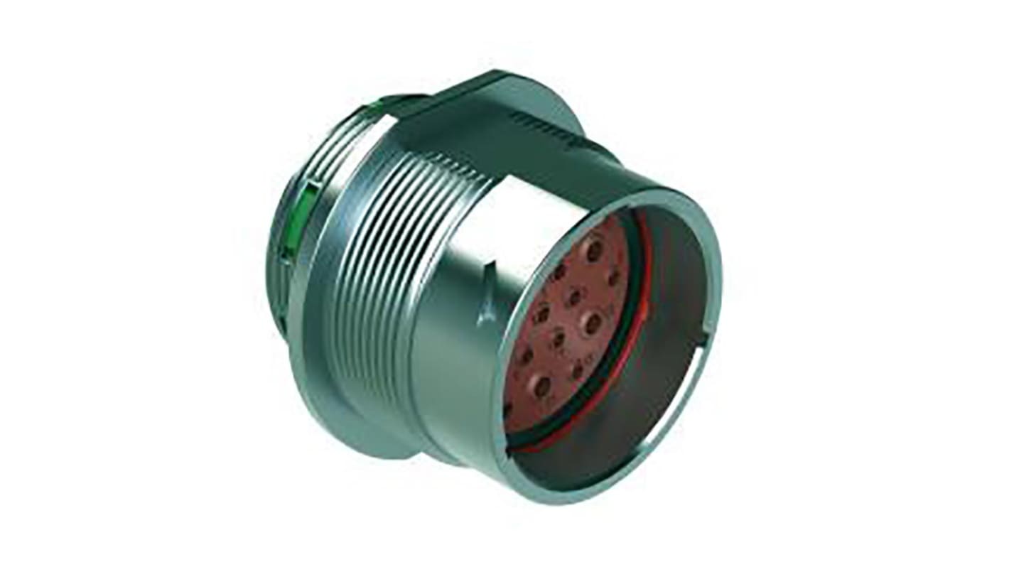 Amphenol Industrial Circular Connector, 19 Contacts, Cable Mount, Plug, Male, IP67, IP69K, Duramate AHDM Series