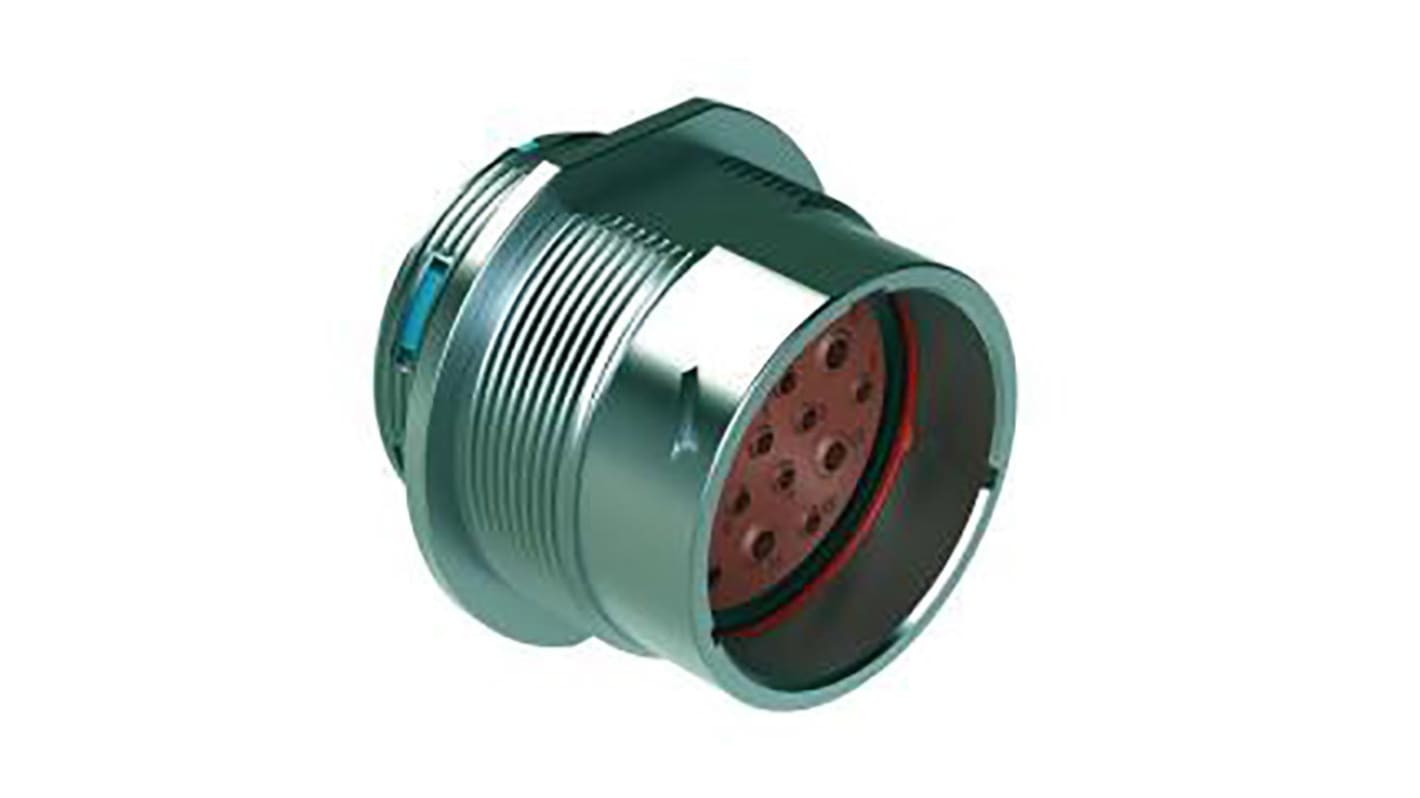 Amphenol Industrial Circular Connector, 19 Contacts, Cable Mount, Plug, Male, IP67, IP69K, Duramate AHDM Series