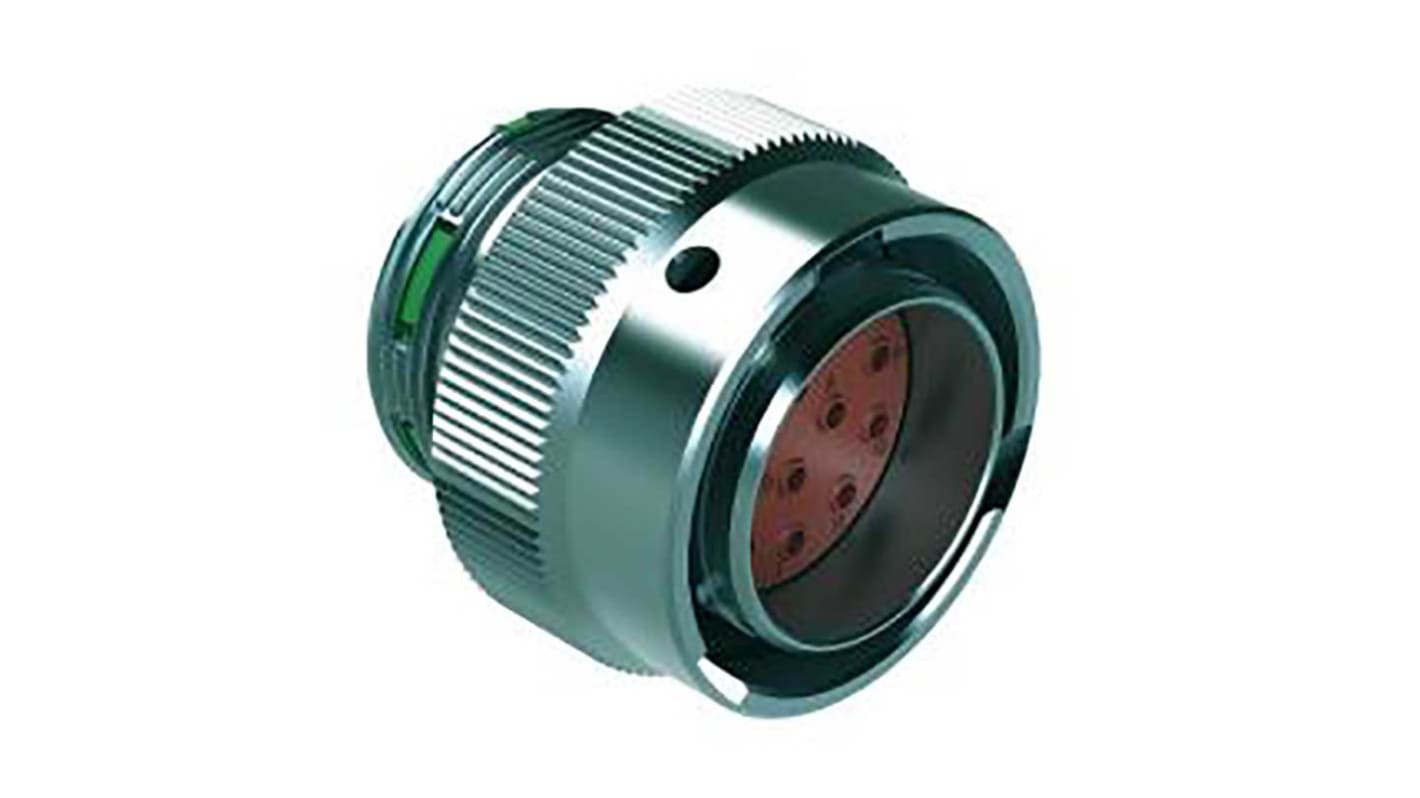 Amphenol Industrial Circular Connector, 14 Contacts, Cable Mount, Plug, Male, IP67, IP69K, Duramate AHDM Series