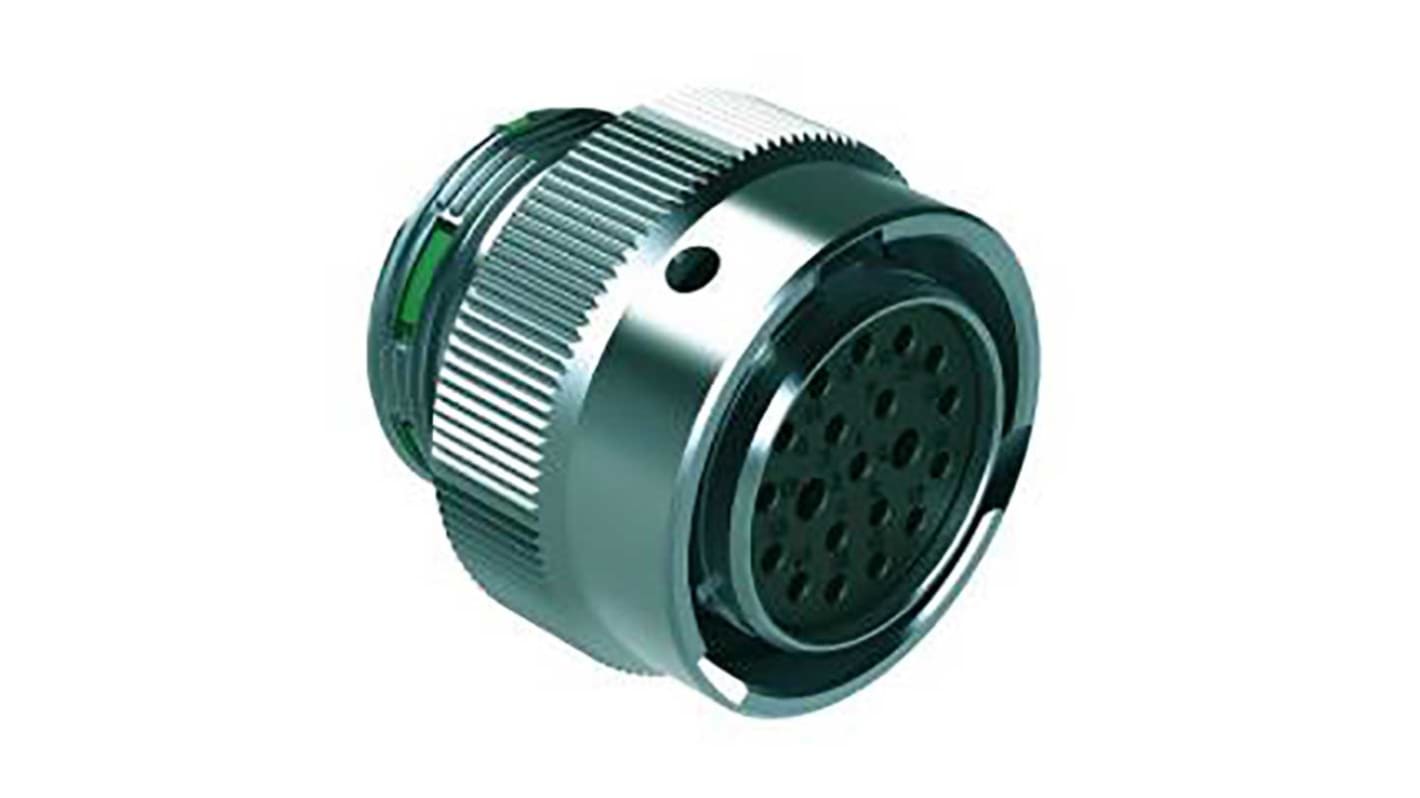 Amphenol Industrial Circular Connector, 20 Contacts, Cable Mount, Socket, Female, IP67, IP69K, Duramate AHDM Series