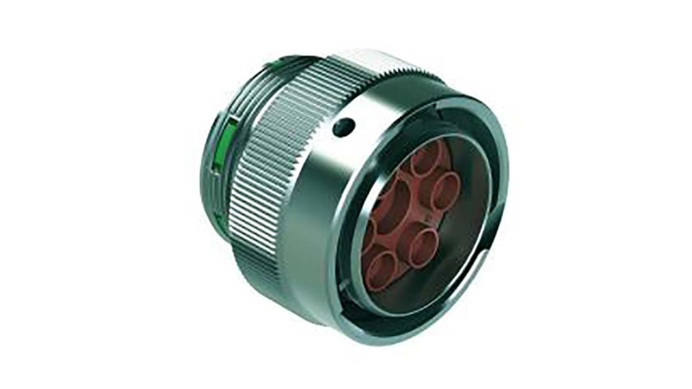 Amphenol Industrial Circular Connector, 7 Contacts, Cable Mount, Plug, Male, IP67, IP69K, Duramate AHDM Series