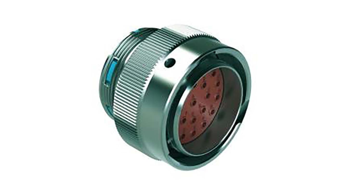 Amphenol Industrial Circular Connector, 23 Contacts, Cable Mount, Plug, Male, IP67, IP69K, Duramate AHDM Series