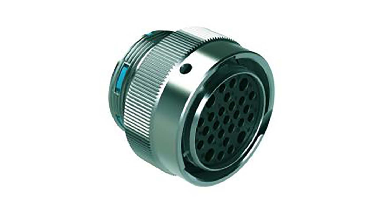 Amphenol Industrial Circular Connector, 27 Contacts, Cable Mount, Socket, Female, IP67, IP69K, Duramate AHDM Series