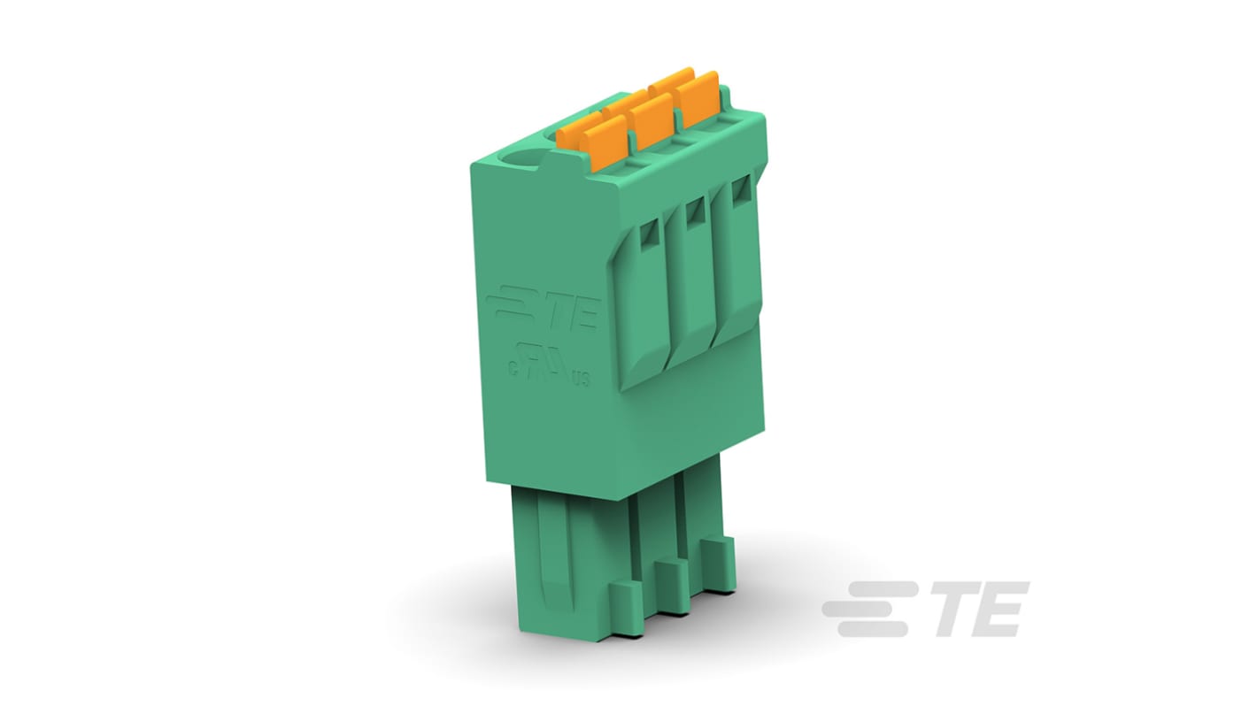 Morsettiera per circuito stampato TE Connectivity Maschio a 14 vie, 1 fila, passo 3.5mm