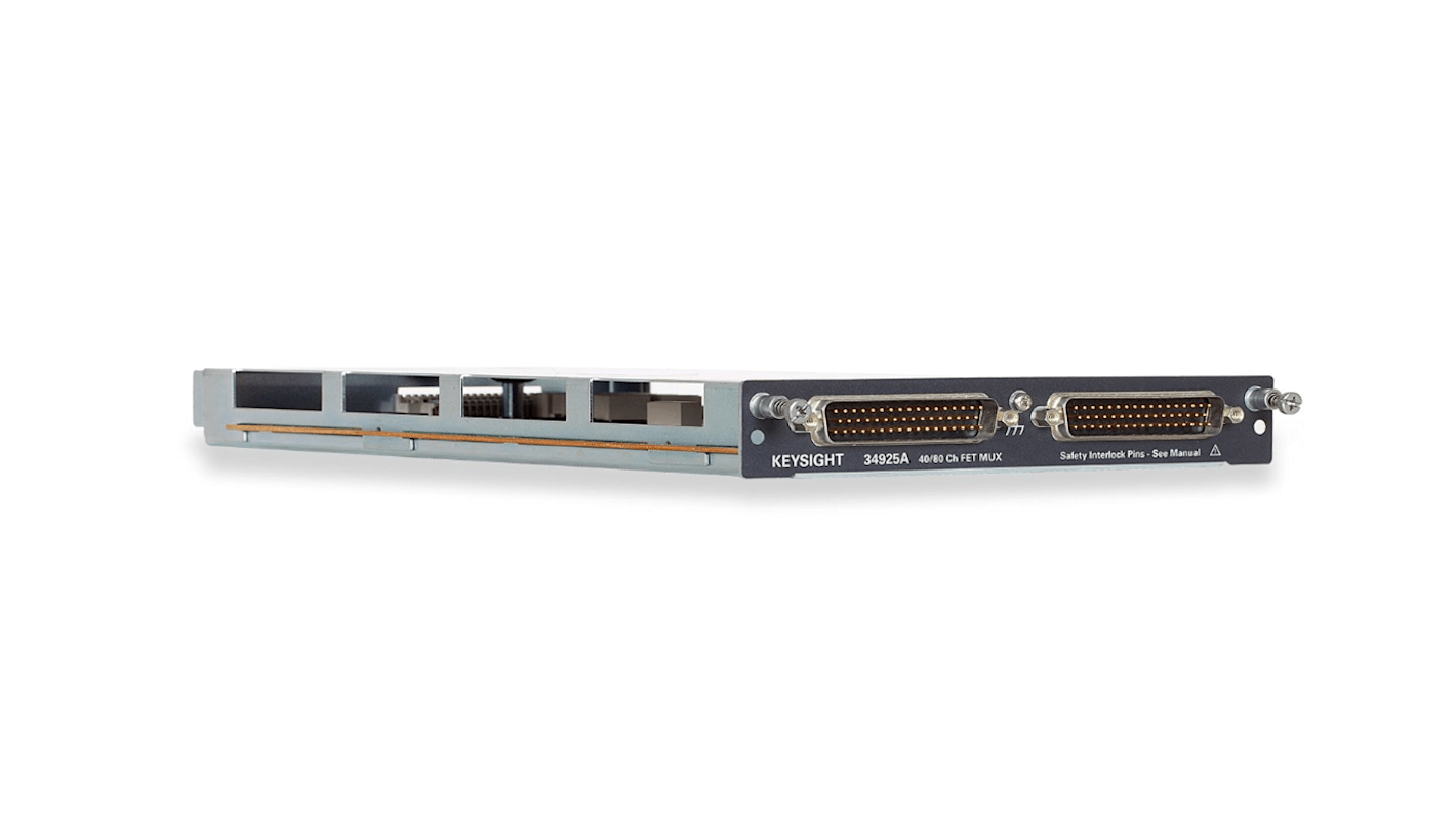 Keysight Technologies 光隔离 FET 多路复用器, 适用于34980A 数据采集系统