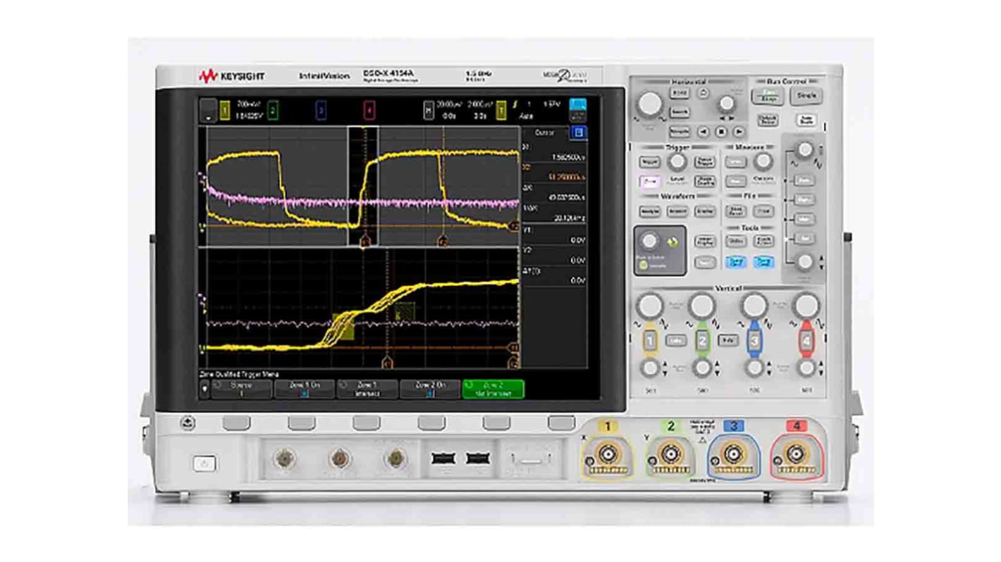 Keysight Technologies DSOX4154A InfiniiVision 4000 X Series, 1.5GHz Bench Oscilloscope, 4 Analogue Channels, 16 Digital