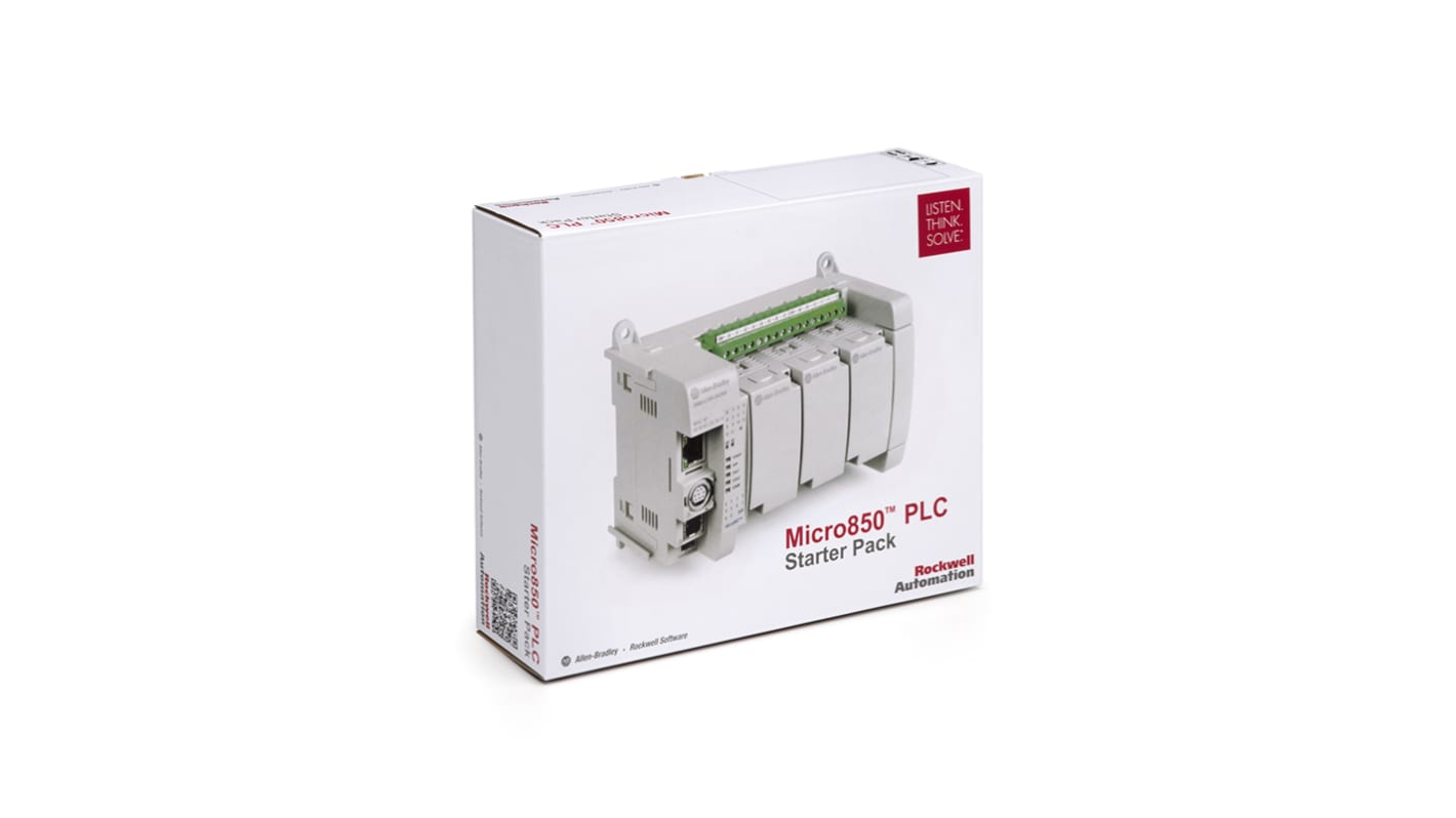 Rs-Online Starter kit per CPU PLC Allen Bradley Micro 850 ingressi: 14 24 V c.c