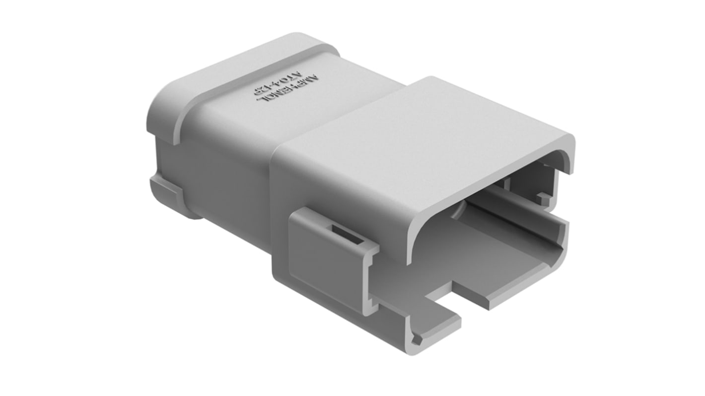 Amphenol Industrial, AT Automotive Connector Socket Grey 12 Way AT04-12PA-P030