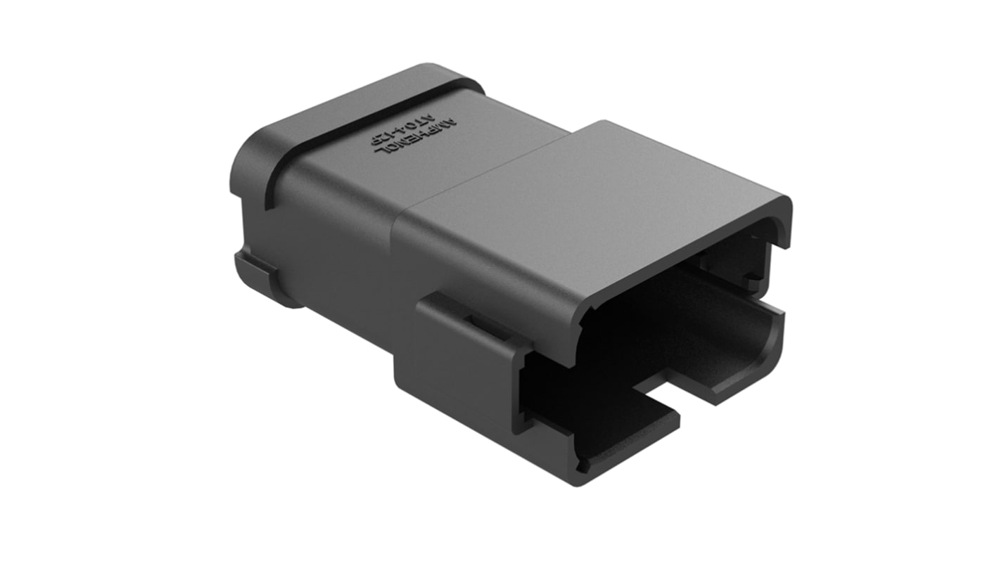 Amphenol Industrial, AT Automotive Connector Plug Black 12 Way AT04-12PB-P021