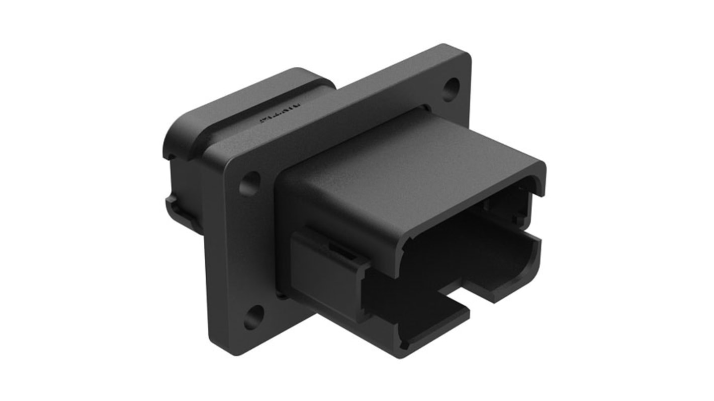 Conector de automoción Amphenol Industrial AT AT04 Macho de 12 vías en 2 filas, 13A, IP67