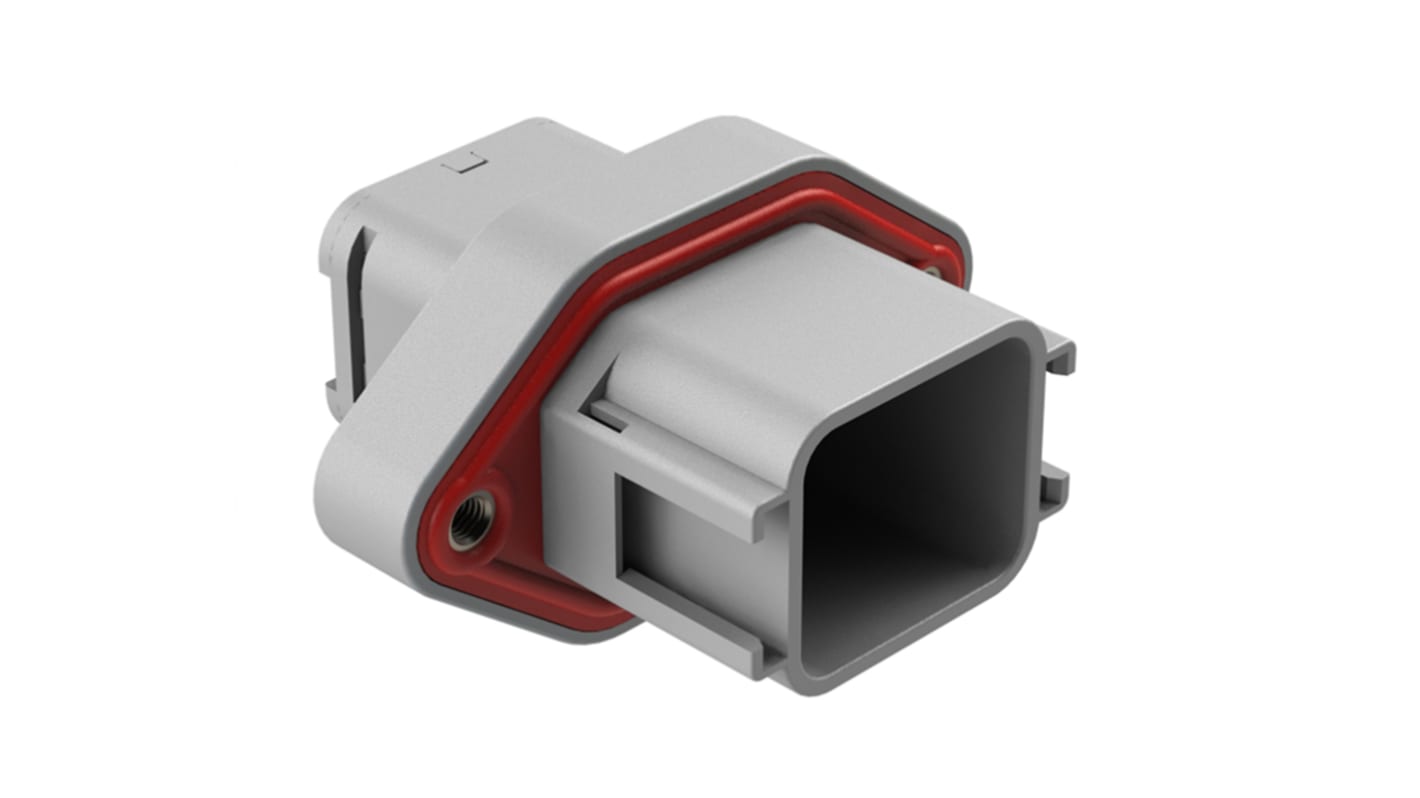 Amphenol Industrial, ATV Automotive Connector Socket Black Flange Mount 18 Way ATV02-18PB