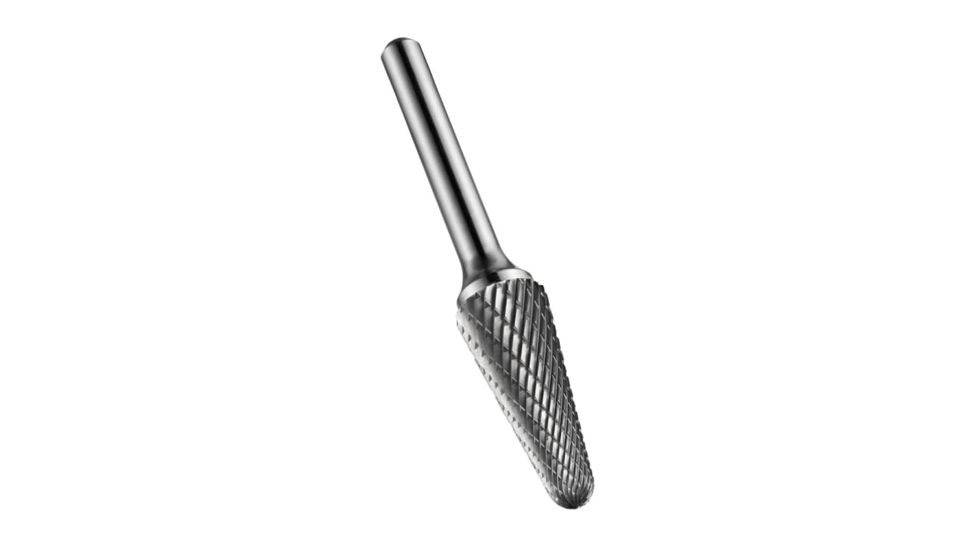 Dormer Ball Nosed Cone Burr, 12.7mm Capacity, Carbide Blade