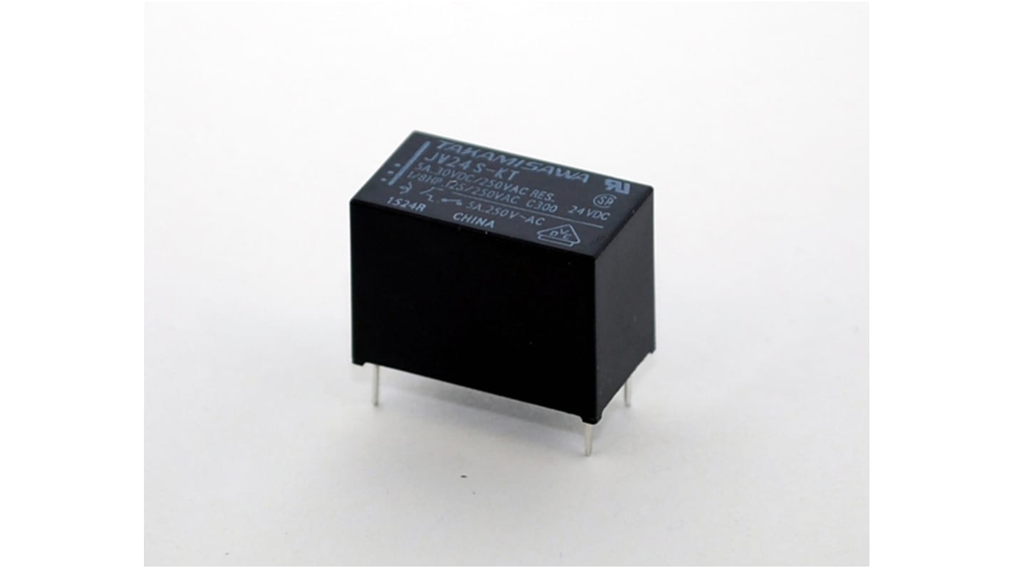 Fujitsu PCB Mount Power Relay, 9V dc Coil, 5A Switching Current, SPST