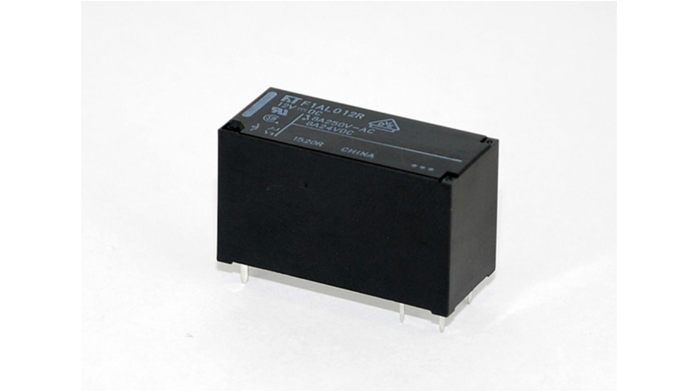 FTR-F1AA012V | 富士通 パワーリレー, 12V dc, SPST, 基板実装 | RS