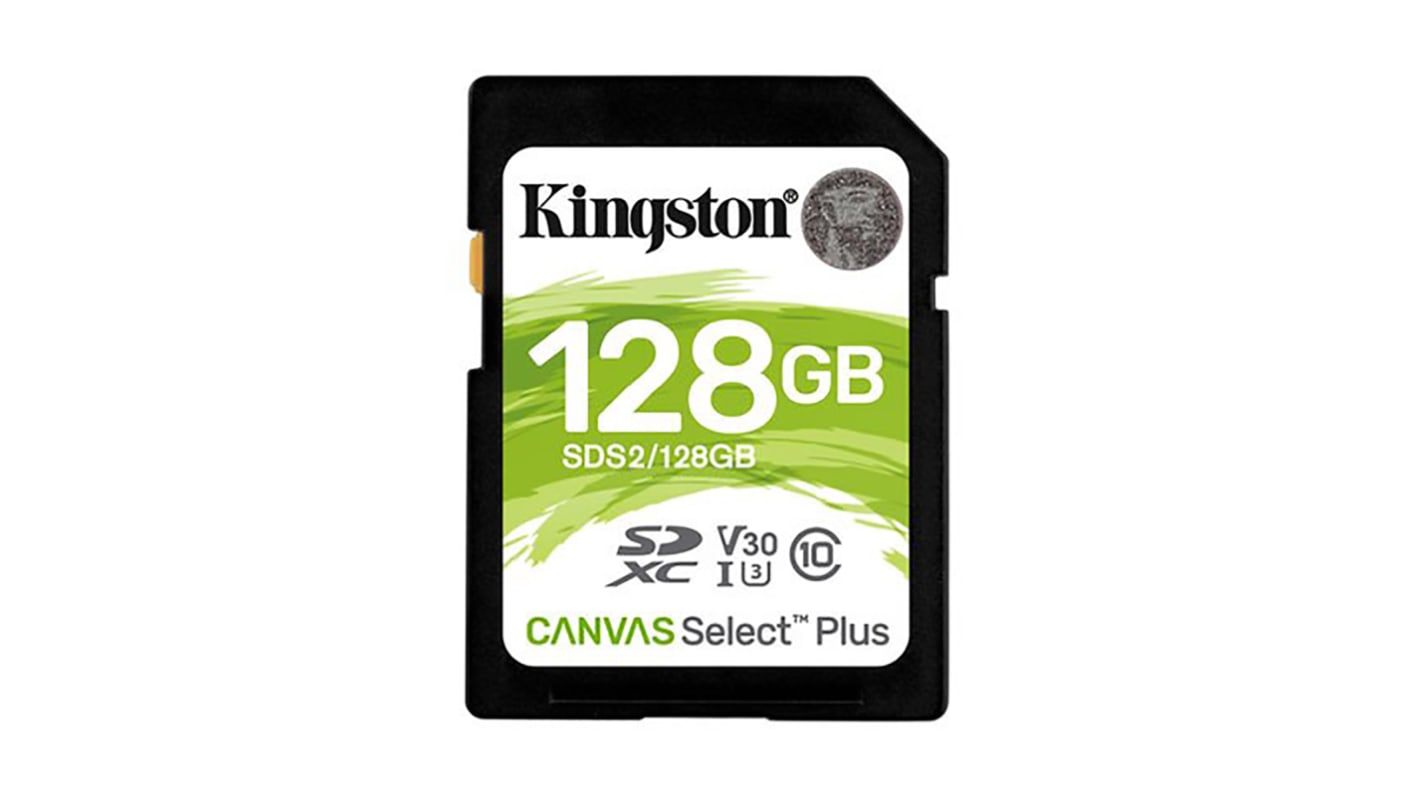 Kingston Canvas Select Plus SDXC SD-Karte 128 GB Class 10, UHS-I