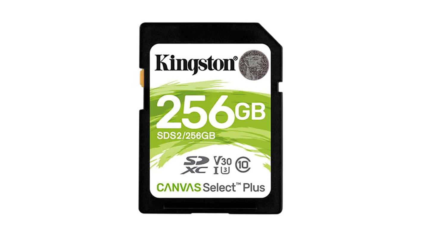 Kingston Canvas Select Plus SDXC SD-Karte 256 GB Class 10, UHS-I