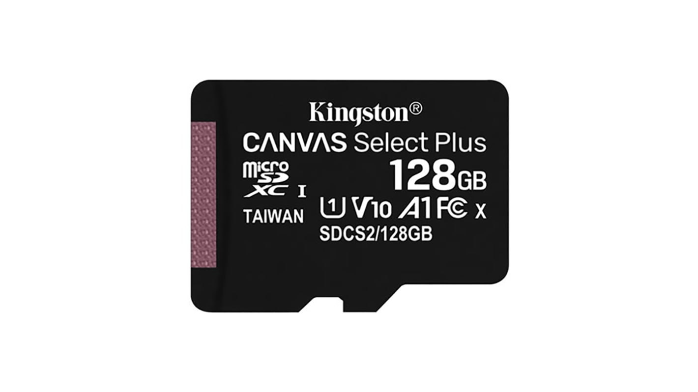Kingston Canvas Select Plus MicroSD Micro SD Karte 128 GB Class 10, UHS-I