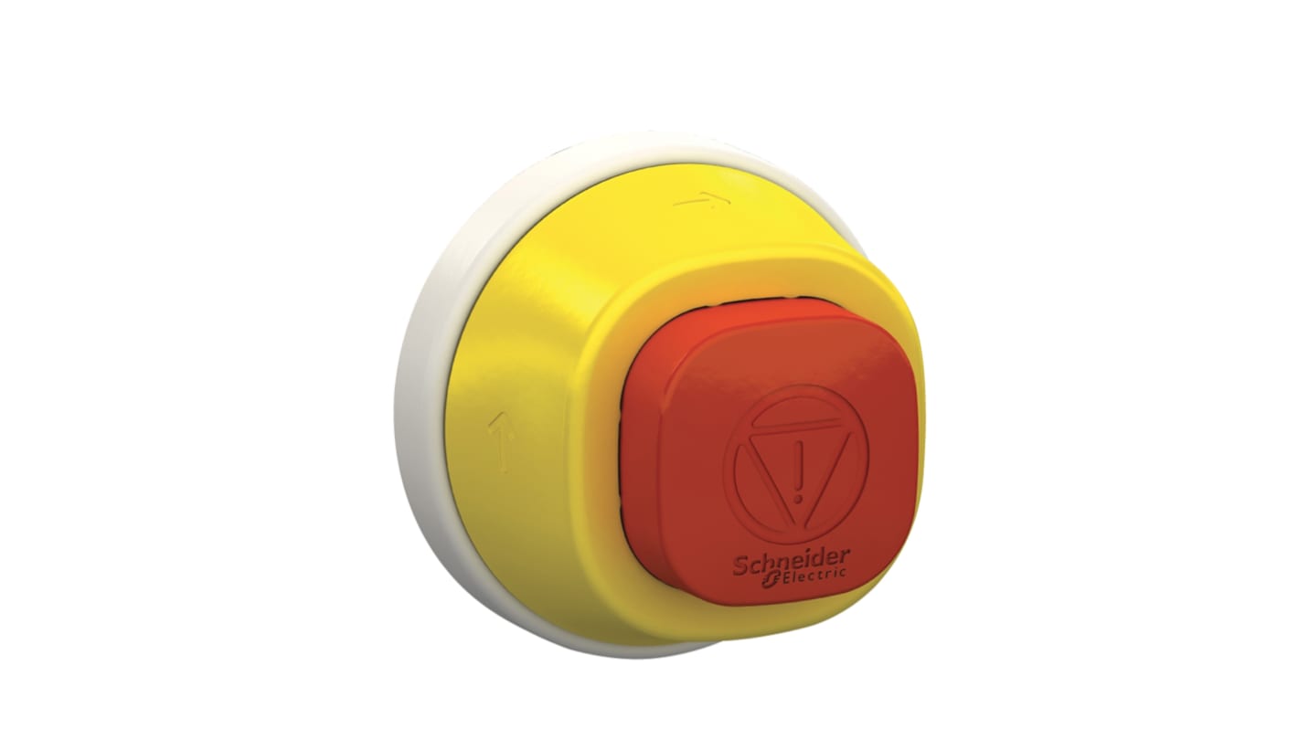 Schneider Electric ZB5 Series, Twist Release, Emergency Stop Push Button Head