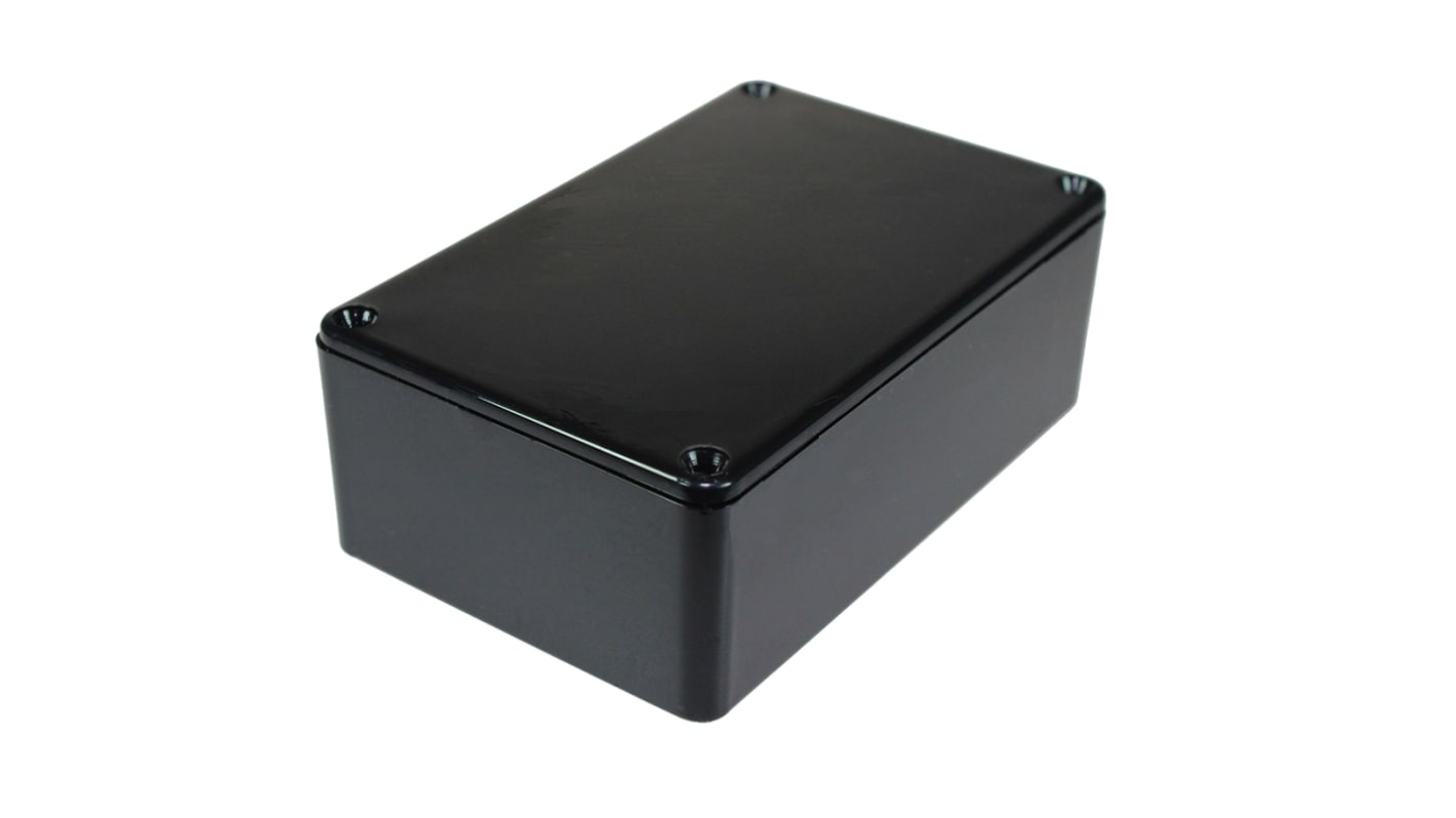 Caja de uso general RS PRO de ABS Negro, 75 x 49 x 27mm, IP54