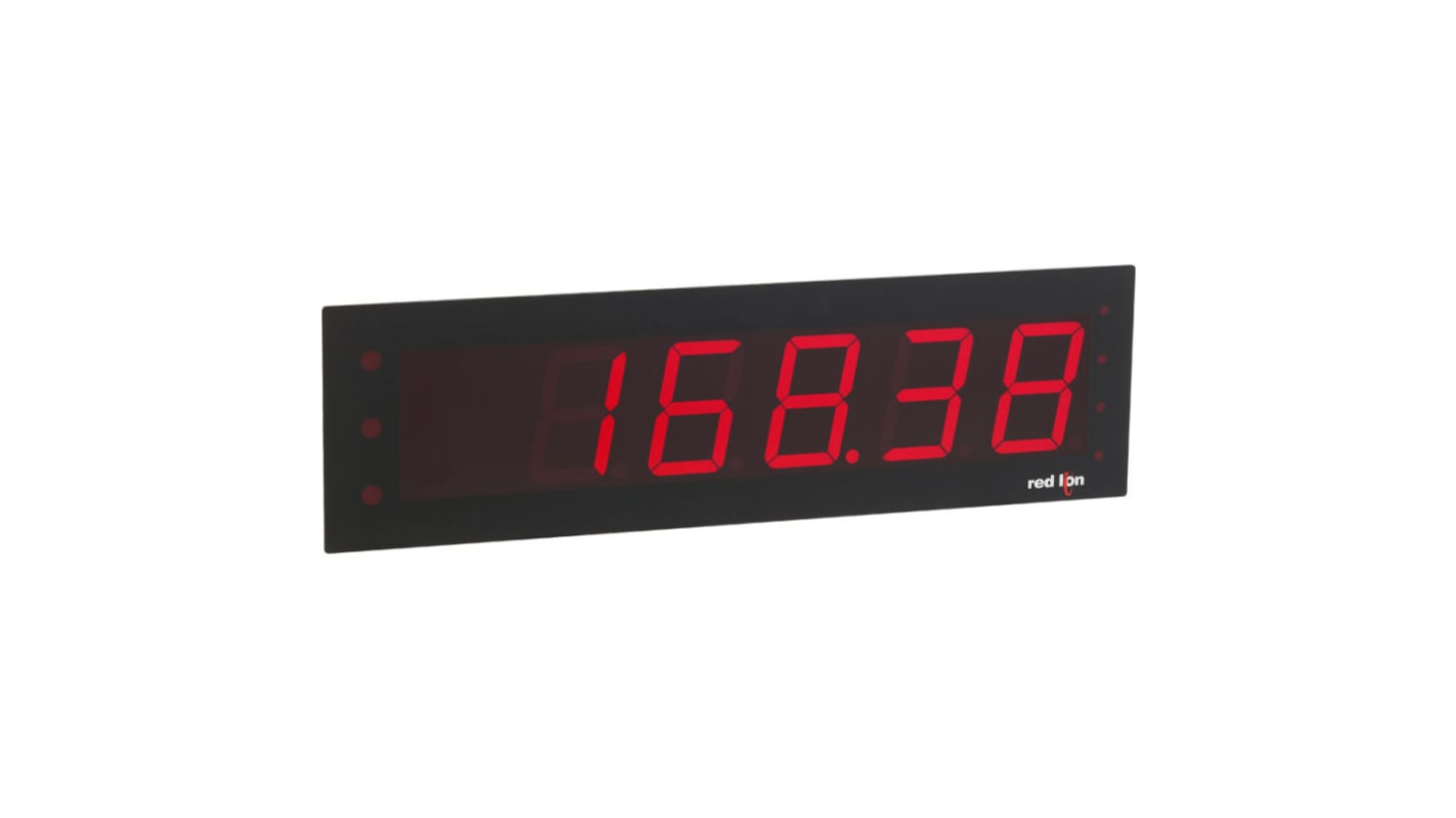 Red Lion EPAX LED Digital Panel Multi-Function Meter, 158.2mm x 604.3mm