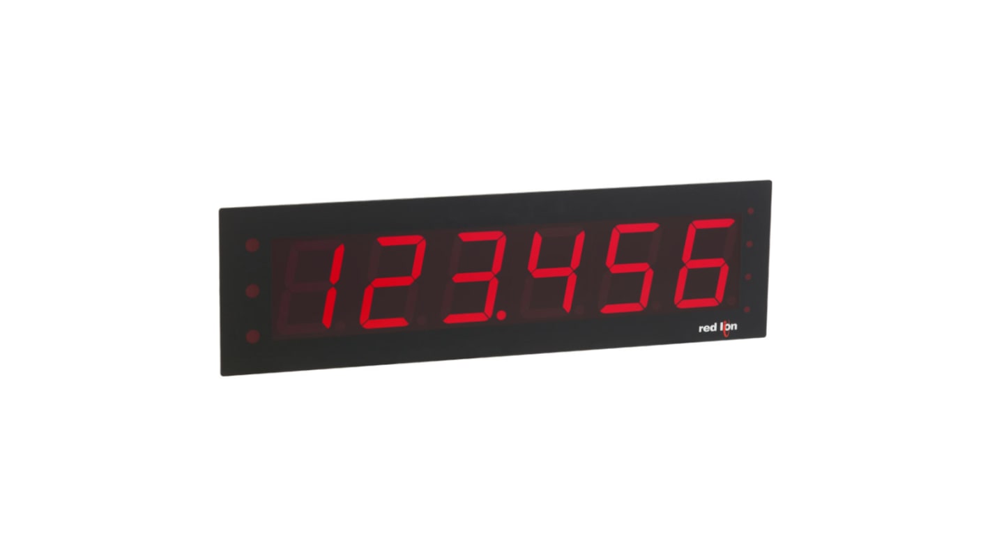 Red Lion EPAX LED Digital Panel Multi-Function Meter, 158.2mm x 604.3mm