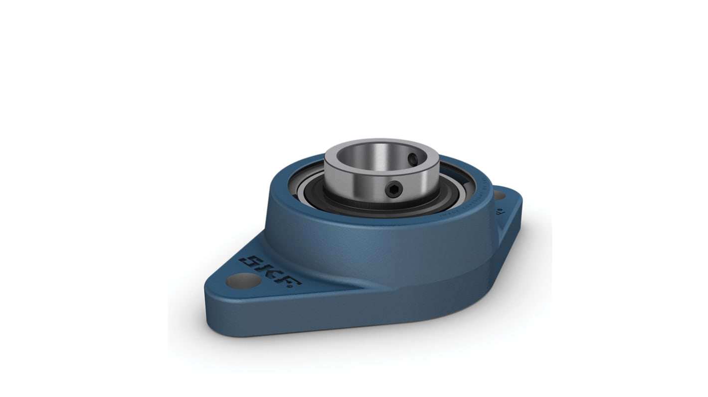 SKF ベアリングユニット, 2穴, 内径：50mm, 鋳鉄, FYTB 50 TF
