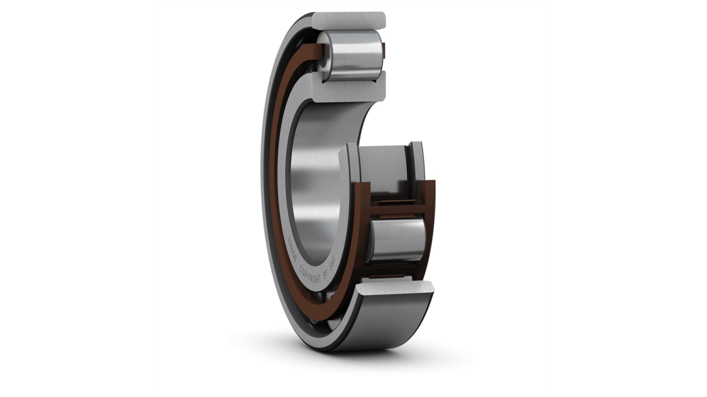 SKF Rollenlager Typ Zylindrisch 1-reihig abgedichtet, Innen-Ø 60mm / Außen-Ø 130mm, Breite 31mm