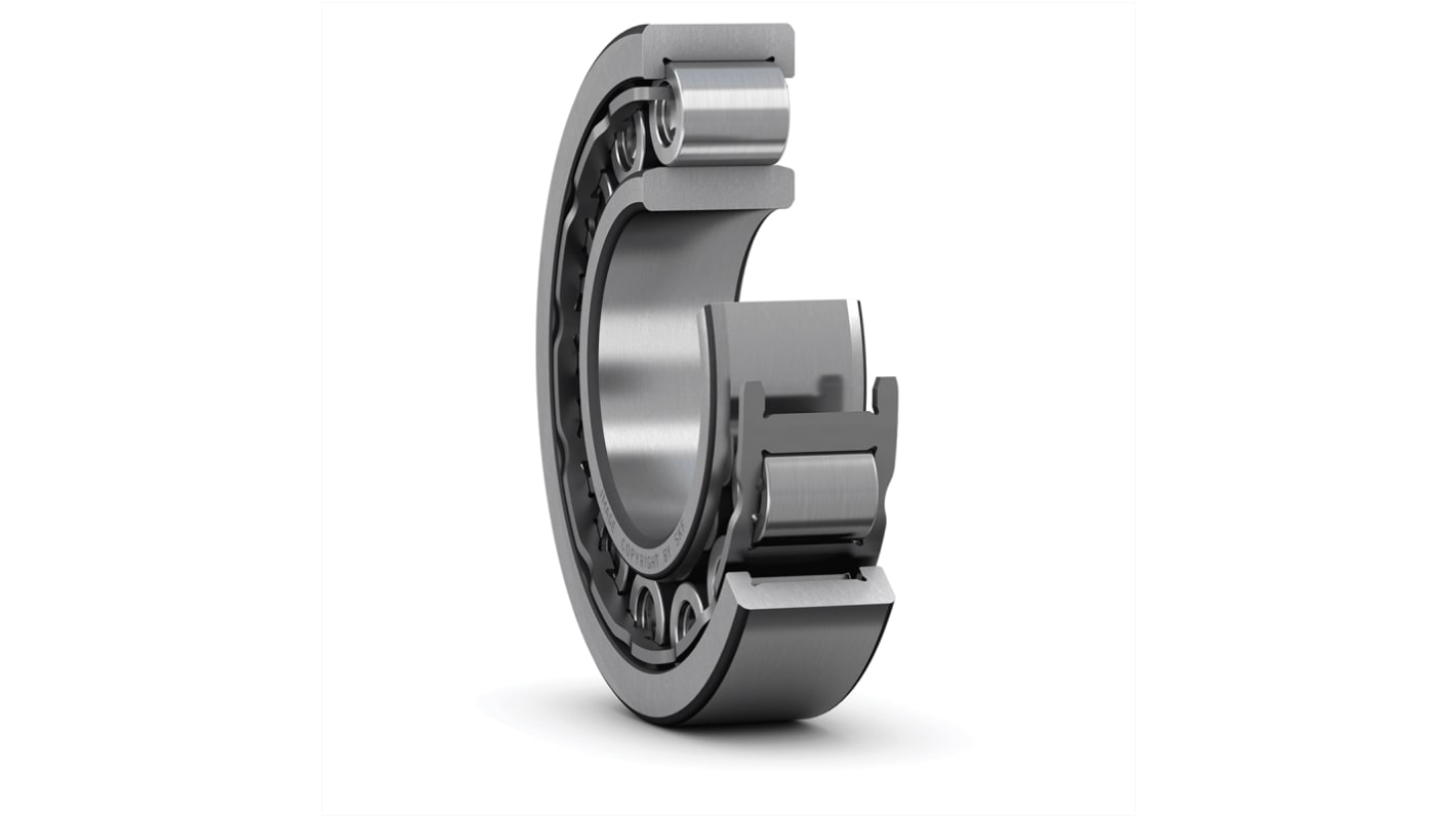 SKF NU 308 ECJ 40mm I.D Cylindrical Roller Bearing, 90mm O.D