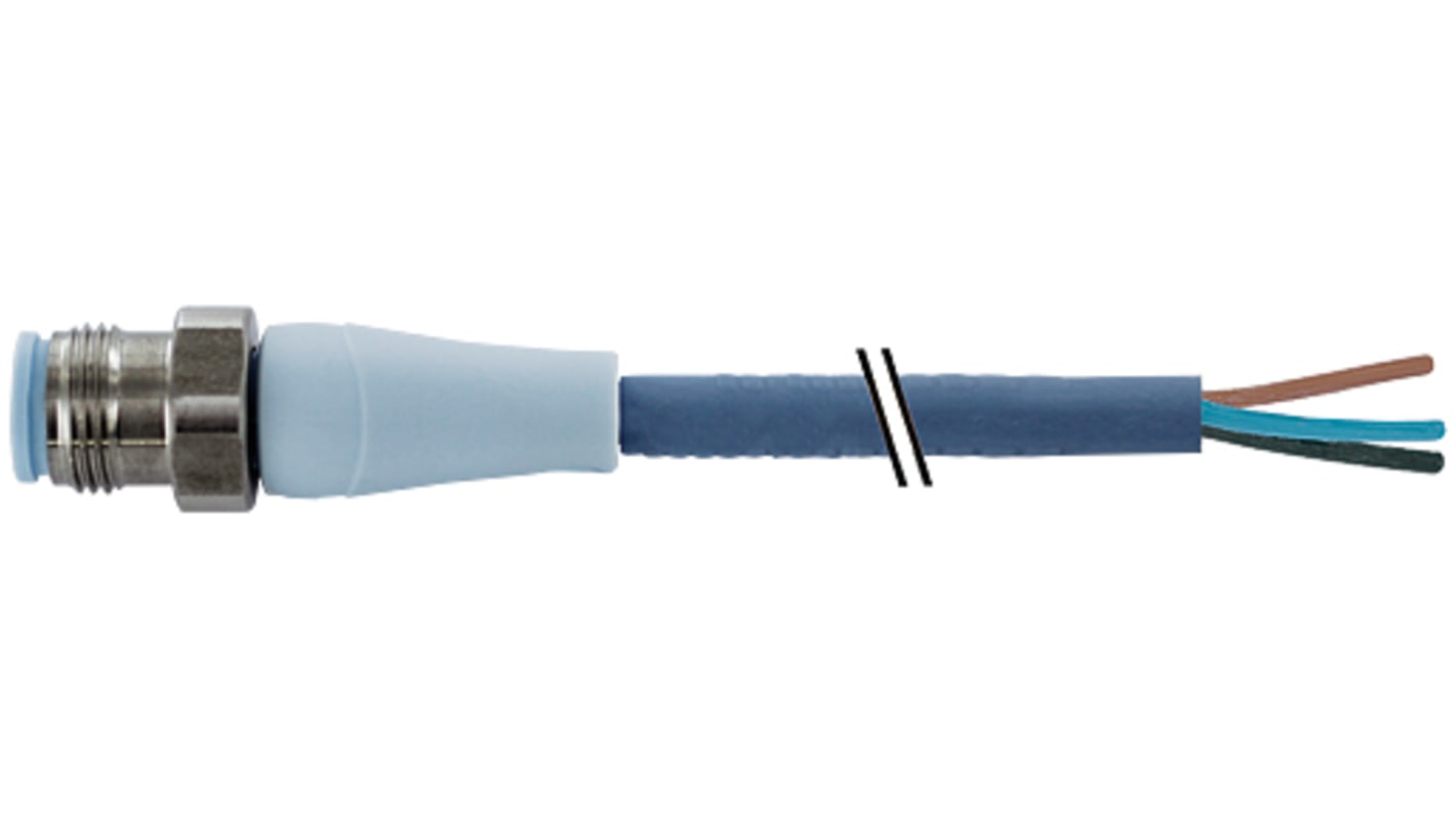 Murrelektronik Limited Straight Female 5 way M12 to Unterminated Sensor Actuator Cable, 1.5m